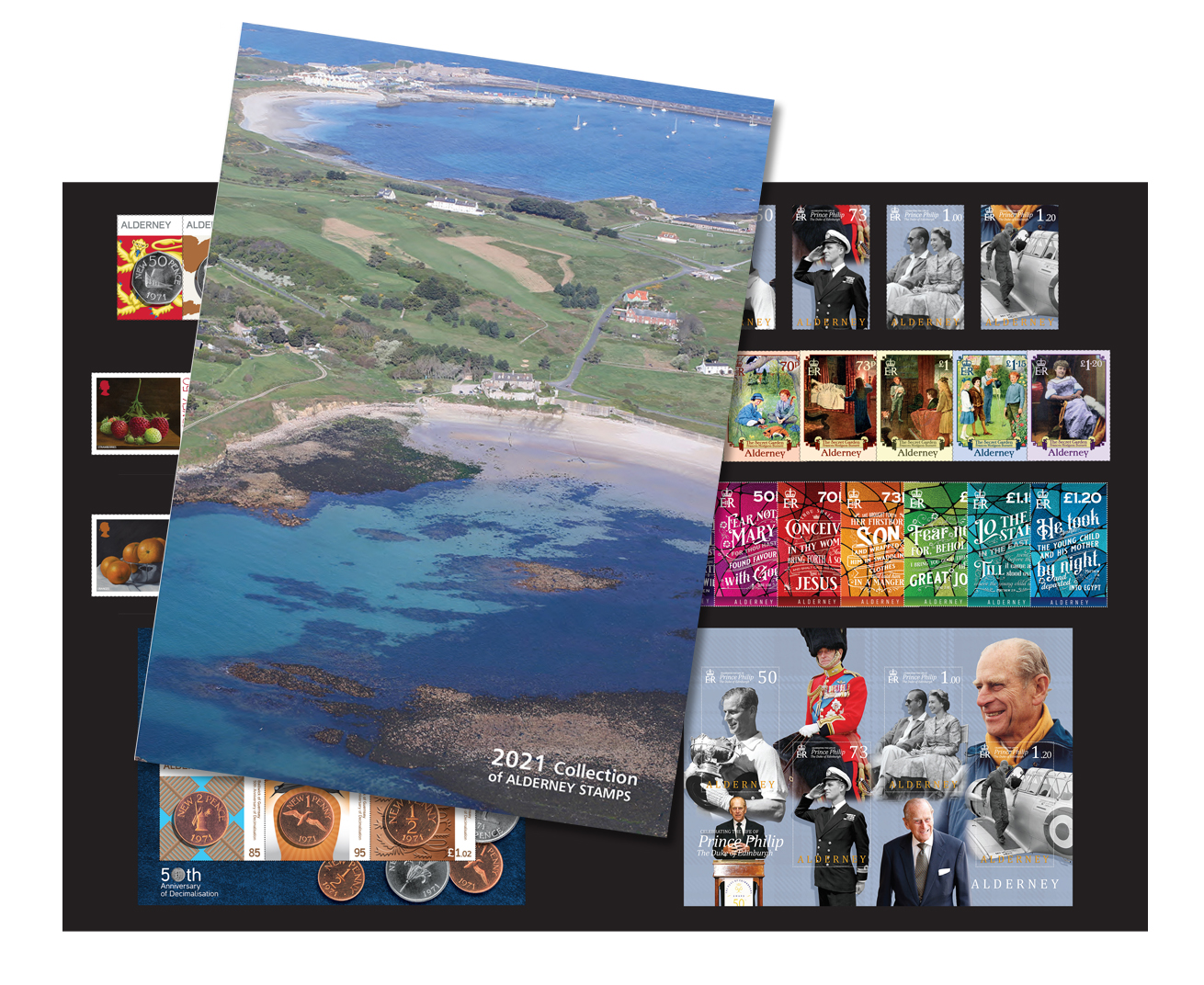 Alderney 2021 Year-set Folder